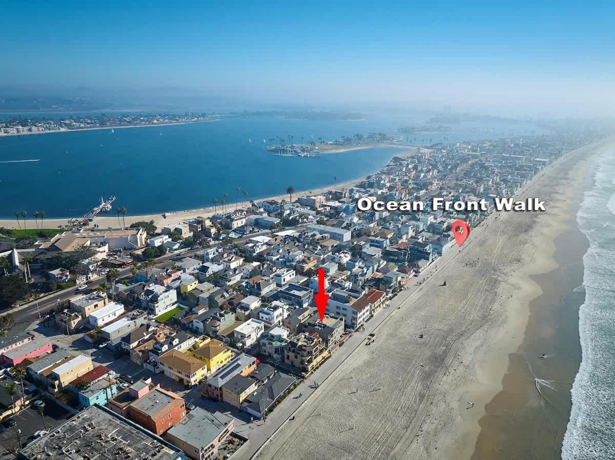 Вілла Ocean Front Walk Сан-Дієго Екстер'єр фото